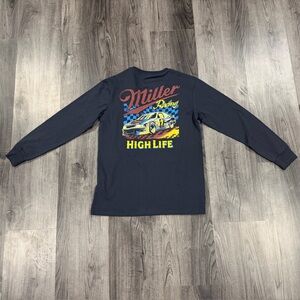 Miller Racing Navy Long Sleeve Tee